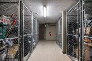 largest storage locker in building