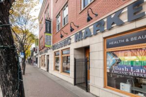 Scona Station condo for sale in Ritchie Edmonton with 500 sq ft patio.