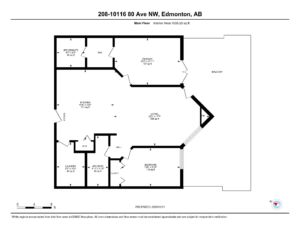 Scona Station condo for sale in Ritchie Edmonton with 500 sq ft patio.