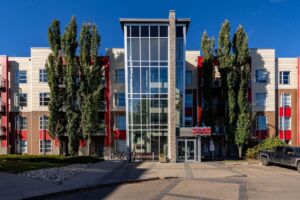Building exterior of The Ion in Ambleside Edmonton