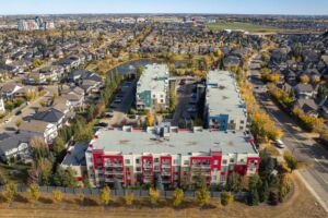 Top floor condo at The Ion in Ambleside with west-facing views