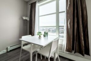 Top floor condo at The Ion in Ambleside with west-facing views