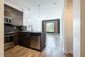 Open-concept living at The Ion in Ambleside Edmonton