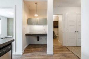 Built-in desk area - what would you change?
